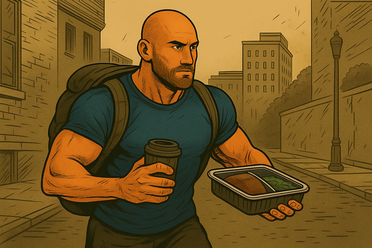 How Musclebuilders Eat On the Go