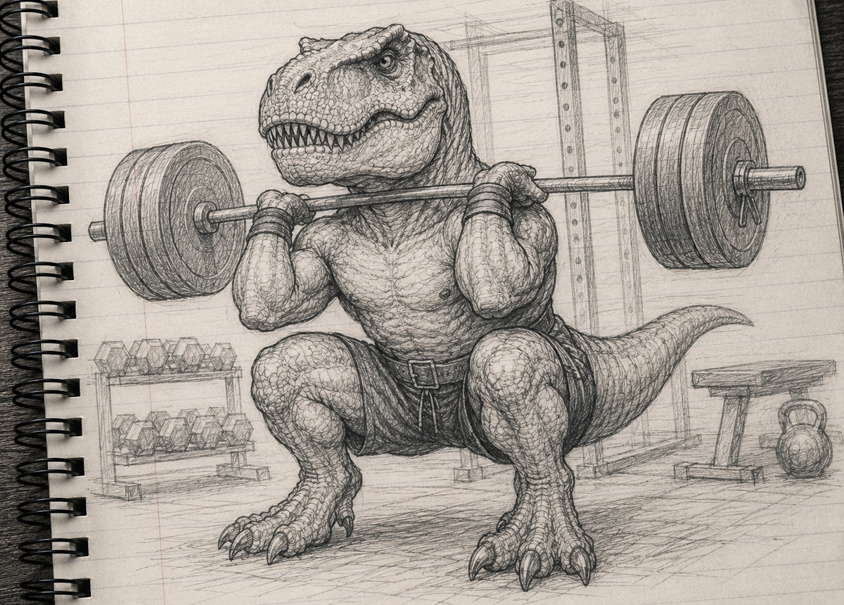 How to Learn to Love Leg Day…and Build T-Rex Legs